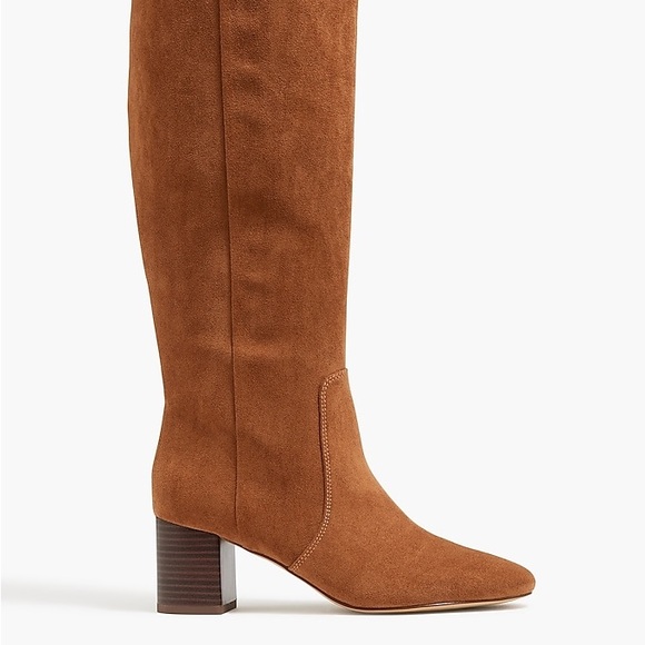 🆕 JCrew Knee-high heeled boots - Picture 2 of 6